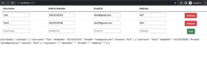 add or remove form fields dynamically